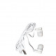 Наушники Econom White, Mini jack (3.5 мм), вакуумные